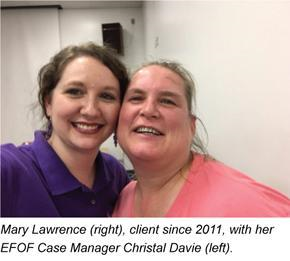 EFOF’s care and commitment shines through in life of Mary Lawrence